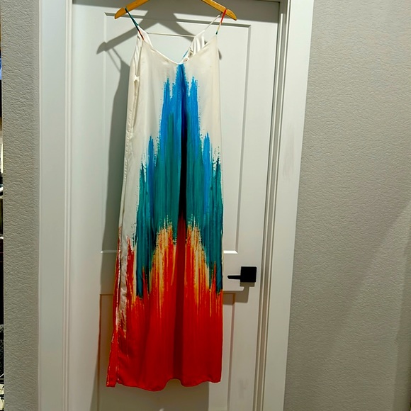 Long spaghetti strap dress. - Picture 1 of 3